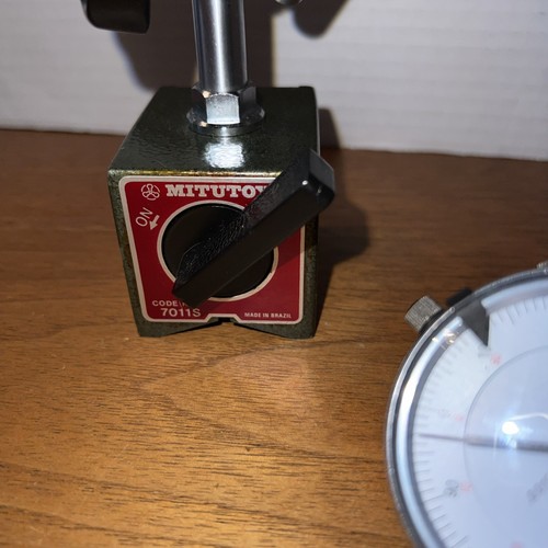 Mitutoyo 7011-S Magnetic Base Made in Brazil - Picture 3 of 16