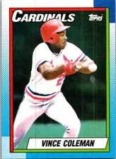 1990 Topps #660 Vince Coleman