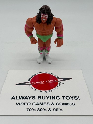 1990 Ultimate Warrior Complete Vintage WWF Hasbro ...