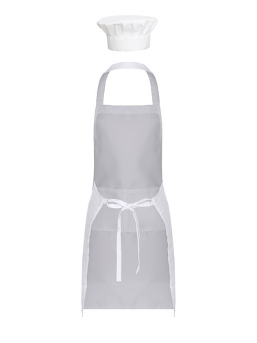 Mens Womens With Hat Bakeshop Chef Halter Neck Apron Solid Color Costume Set - Picture 5 of 45