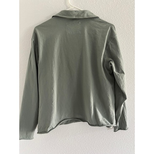 Frank & Eileen Patrick Popover maglia donna verde medio preppy nautica viaggio - Foto 2 di 5