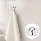 10 Pcs Suction Hooks for Bathroom Reusable Cup Self-adhesive Row
