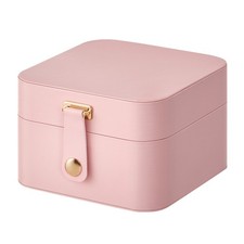 2-Layer Travel Jewellery Box, Portable Storage Case