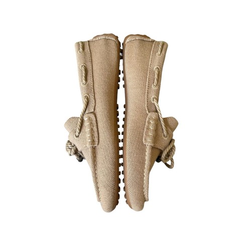 Giesswein Wool Loafer Beige Women's Size 7 Barefoot, Preppy, Summer - Picture 6 of 10