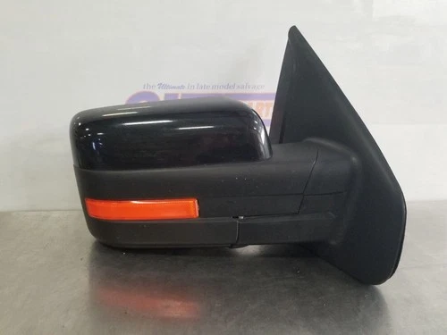 12 2012 FORD F150 LARIAT EXTERIOR SIDE VIEW POWER MIRROR BLACK RIGHT PASSENGER