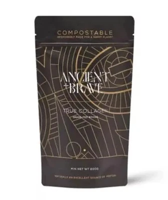 Ancient And Brave True Collagen 200g Grass Fed Bovine New & Sealed - Exp 09/2027