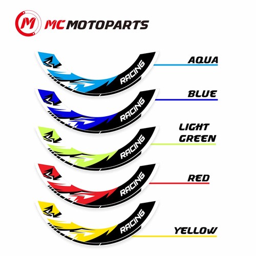 S10B Aqua 2-PIECE Wheel Stickers For VTR1000 Firestorm 98 99 00 01 02 03 04 05 - Bild 3 von 7