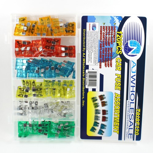120 piezas. Kit surtido automotriz fusible tipo hoja ATO/ATC - Imagen 6 de 6
