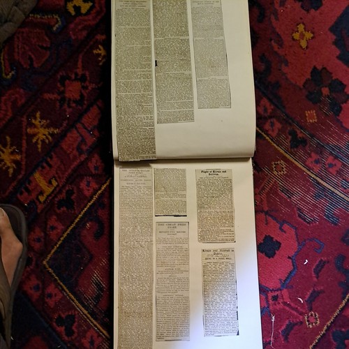 BOXING Sammelalbum Zeitungsbericht Schnitt Originale 1880/90er John L Sullivan - Bild 20 von 20
