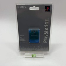 New Sony PlayStation 2 Memory Card Blue SCPH-1020