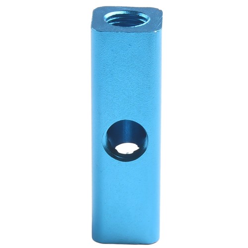 1pc 2-Ways 5-Ports Blue1/4 Manifold Block Splitter Hose Air Compressor Teal - Picture 6 of 12