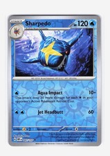 Sharpedo (Reverse Holo) SV03: Obsidian Flames 047/197 NM