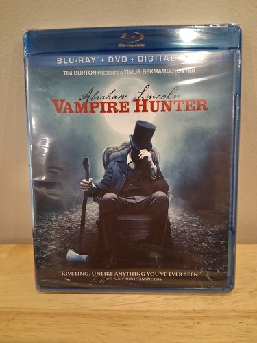 Abraham Lincoln: Vampire Hunter (Blu-ray, 2012) NEW, Expired Digital Copy - Picture 3 of 4