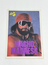 1990 Classic WWF Wrestling Macho King Randy Savage Card #60