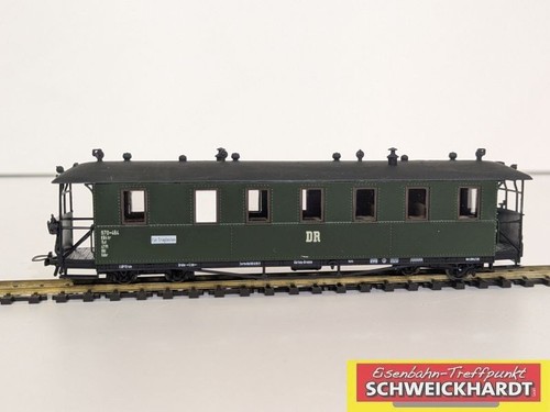 PMT 5-2406 - Schmalspur-Personenwagen KB4tr DR Ep3 für H0e gealtert OVP SH222735