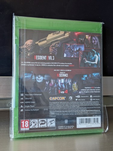 Xbox One Resident Evil 3 Remake Lenticular Edition, Sealed UK - Picture 2 of 7