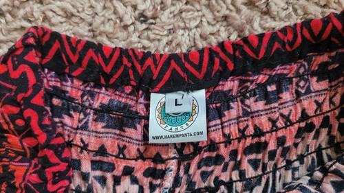 Colorful kids Harem pants with elephants - Picture 2 of 2