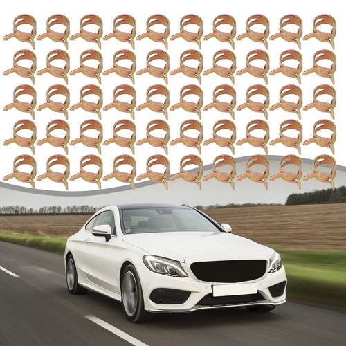 10mm Spring Clip Spring Clamp 50pcs 3/8" Clip Vacuum 65Mn Spring Steel - Picture 7 of 12