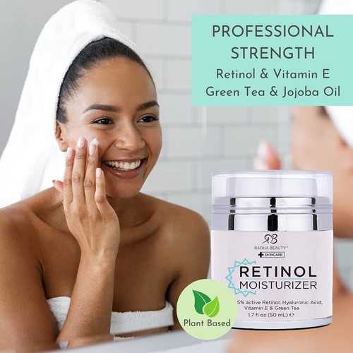 Moisturizing Miracle Retinol Cream for Face - with 2.5% Retinol, Hyaluronic A... - Picture 2 of 5