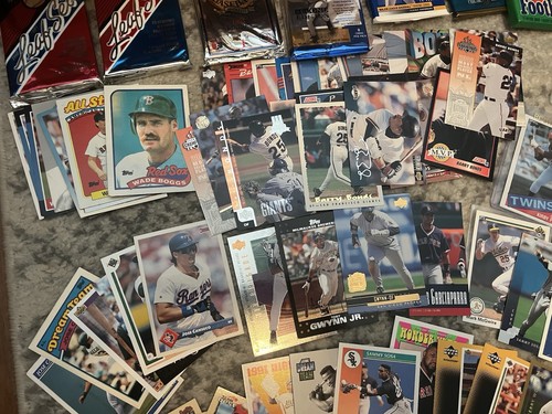 400+ Baseball/Football Cards, 43 Wax Packs Collection RCs SuperStars, HOF Lot - Picture 9 of 20