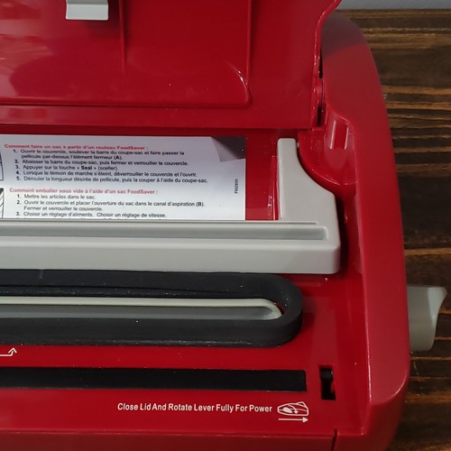 Foodsaver Sigillante Sottovuoto Rosso Testato - Foto 13 di 19
