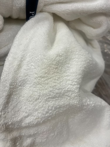 Ägyptische Baumwolle Bademantel weiß in XL/XXL - Endverkauf - Bild 2 von 2