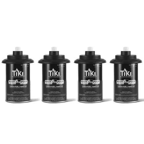 Tiki 12 Unzen Brenner Kanister mit Easy Pour System (4er Pack) - Bild 7 von 12