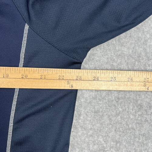 FootJoy Golf Quarter Zip Performance Pullover Medium Mens Blue Active Nylon - Picture 5 of 7