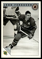 1991-92 Ultimate Original 6 French John Ferguson Montreal Canadiens #9