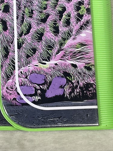 Mead Trapper Keeper 1” 3 Ring Binder Cheetah Leopard Boombox Retro Style READ - Picture 5 of 19