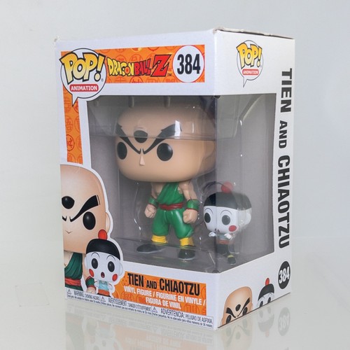 Funko POP! Animation - Dragon Ball Z S3 Vinyl Figure - TIEN & CHIAOTZU #384 *NM* - Picture 1 of 4