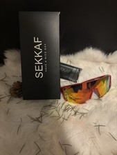 SEKKAF Youth Sports Sunglasses for Kids Ages 6  12   Lightweight Frame