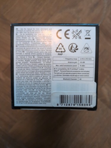 Calex E14 Smart Multi Color LED Lamp Candle Bulb 5 Watt App Controlled - Picture 5 of 6