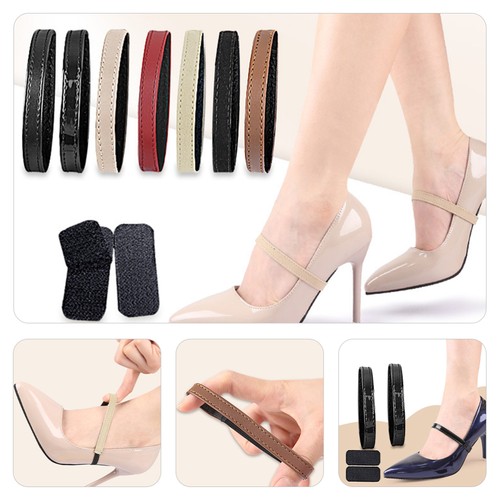 3 pares de correas elásticas antipérdida para tacones altos - Imagen 3 de 12