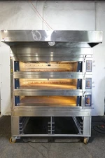 MIWE 2016 ELECTRIC CONDO TRIPLE DECK OVEN STEAM INJECTED ARTISIAN BREAD MOD CO 3