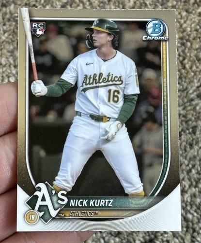 Nick Kurtz Lot - 2025 Bowman Chrome RC Rookie Card - Rated Prospect  - Bild 2 von 5
