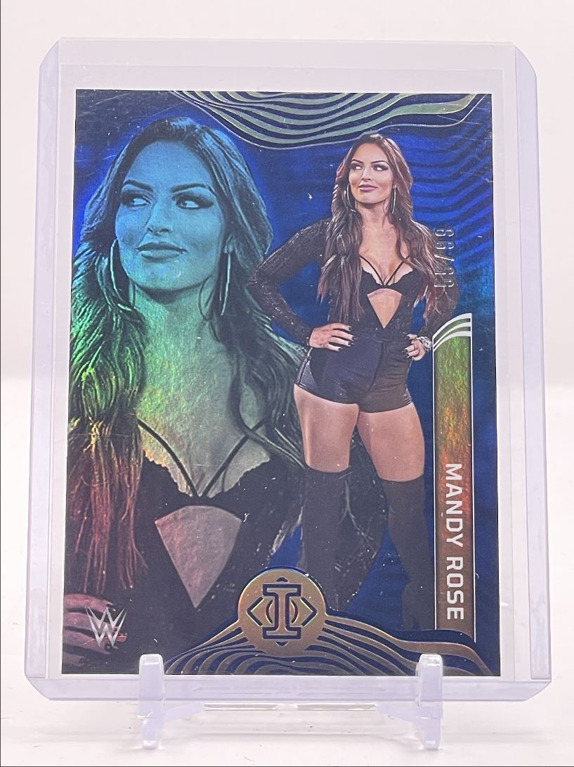 MANDY ROSE 2022 CHRONICLES ILLUSIONS WWE BLUE NXT 2.0 #271 /99 Q4193