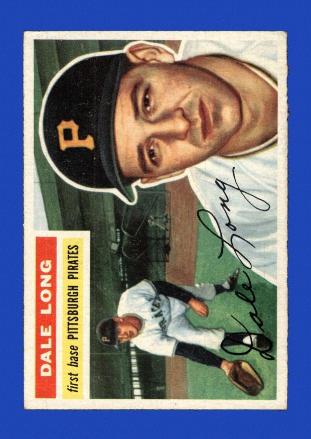 1956 Topps Set-Break # 56 Dale Long VG-VGEX *GMCARDS*