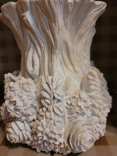 Homeworx by Harry Slatkin Floral Hurricane Pillar Candle Garden Blooms RARE! - Picture 3 of 6