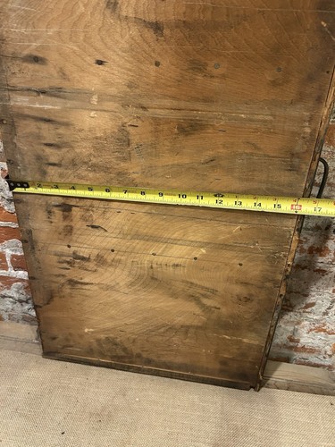 Antique Vintage Primitive Wooden Printers Drawer Letterpress Shadow Box Tray TJ1 - Picture 14 of 16
