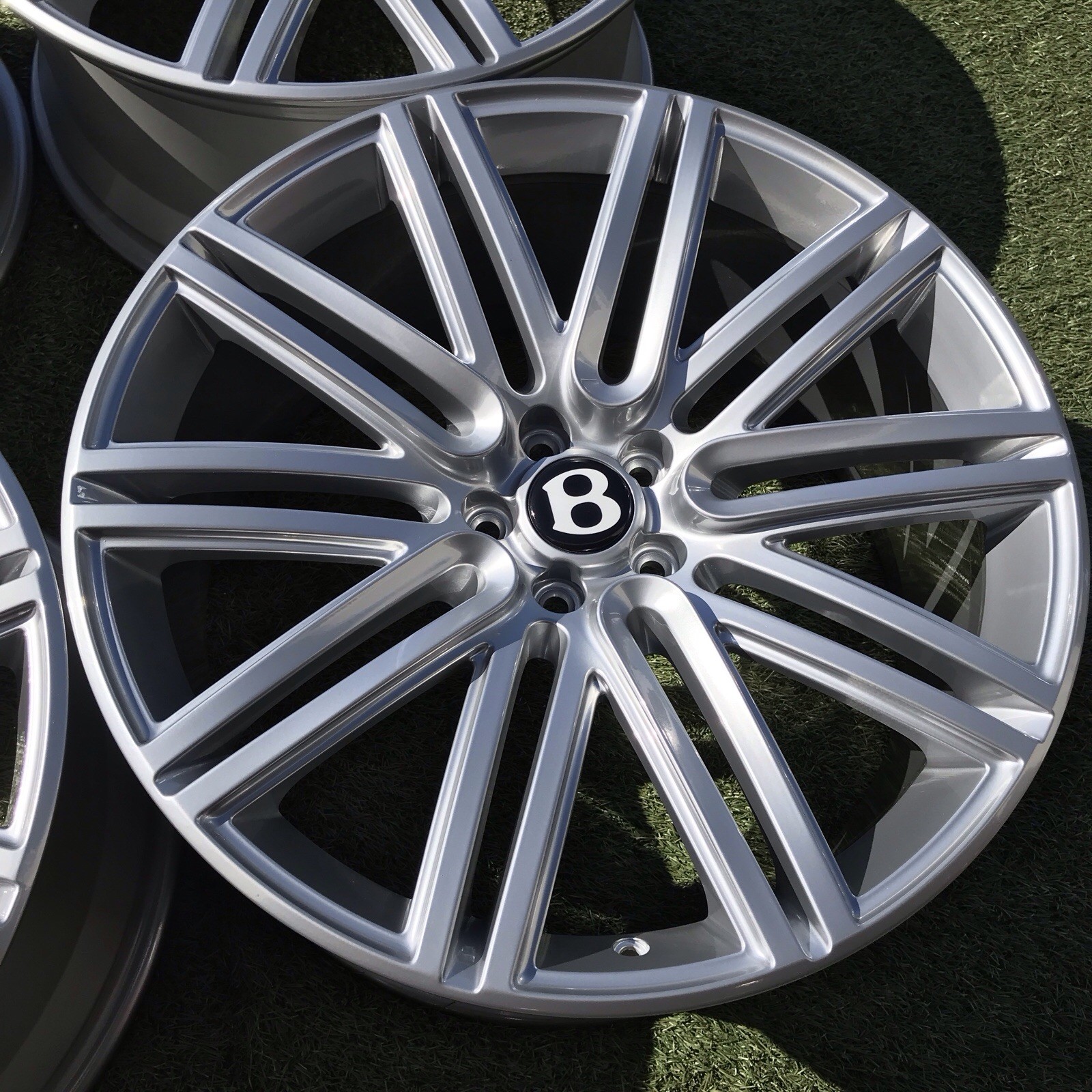 21 BENTLEY CONTINENTAL RIMS OEM FORGED 3W0601025DN GT  FACTORY WHEELS GTC SPEED