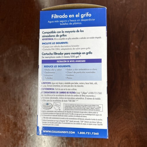 Culligan FM-15A 200 Gallon Advanced Faucet Mount Filter - White - Picture 4 of 4