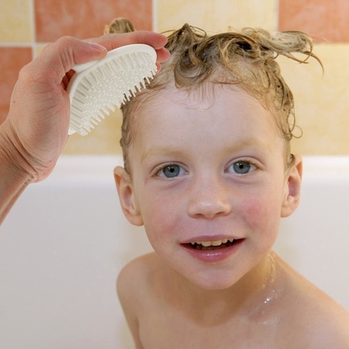  Bathing Hair Brush Child Newborn Baby Shampoo High Temperature Resistance - Picture 11 of 12