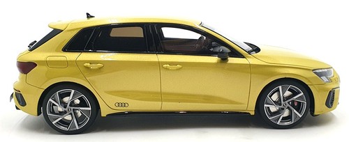GT Spirit 1/18 Scale Resin GT364 - Audi S3 Sportback - yellow - Picture 4 of 5