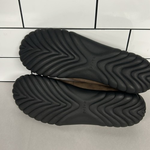 PRIVO Mujer’s Zapatos Sandalias Ballet Marrón Cuero Gamuza Arco Chica Talla 10M - Imagen 6 de 7