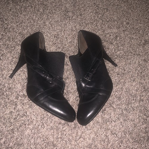 Miu Miu by Prada hochhackige Damen-Lederstiefel schwarz 39,5 US 9 - Bild 3 von 10