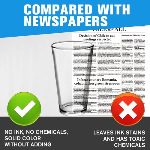 Packing Paper for Moving 100 Sheets 27"x15" Newsprint for Shipping - Picture 6 of 7