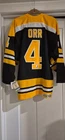 NHL JERSEY BOSTON BRUINS BOBBY ORR SIGNED W/INSCRIPTIONS  PSA/GNR AUTH