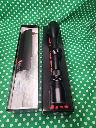 REDFIELD 3-12X44 MATTE RIFLE SCOPE JAPAN DUPLEX RETICLE RIFLE
