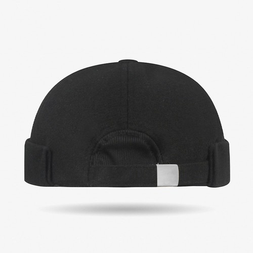 Unisex Fleece-Lined Brimless Hat Skull Cap Sailor Cap Beanie Winter Warm Outdoor - Picture 10 of 24